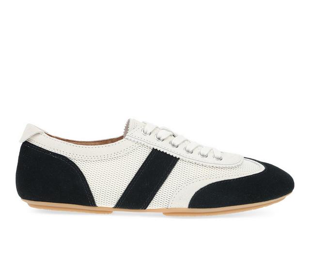Women's Dansko Milana Sneakers in Black/Vanilla color