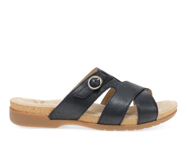 Women's Dansko Regan Sandals in Black color