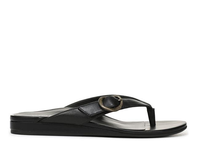Women's Vionic Grove Flip-Flops in Black color