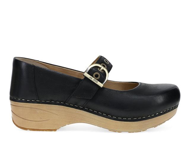 Women's Dansko XP 2.0 Mary Jane Clog Clogs in Black color