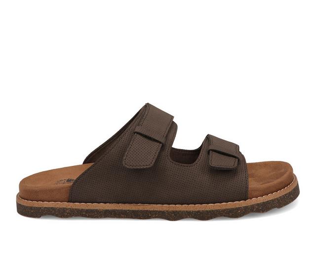 Men's Dockers Burnham Sandals in Brown color