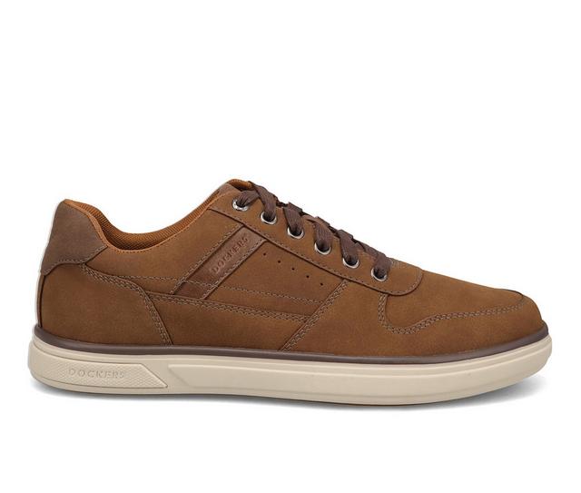 Men's Dockers Fabien Sneakers in Tobacco color