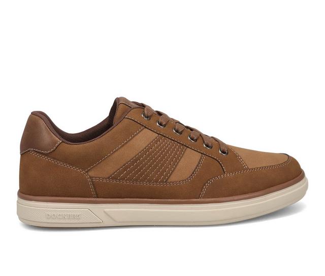 Men's Dockers Fielder Sneakers in Tobacco color