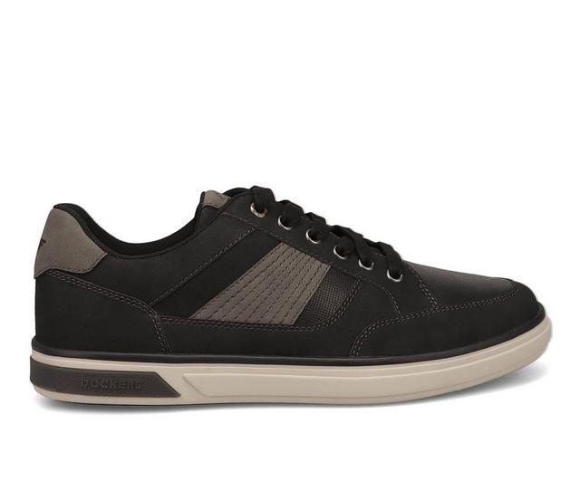 Men's Dockers Fielder Sneakers in Black color