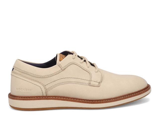 Men's Dockers Halstead Oxfords in Off White color