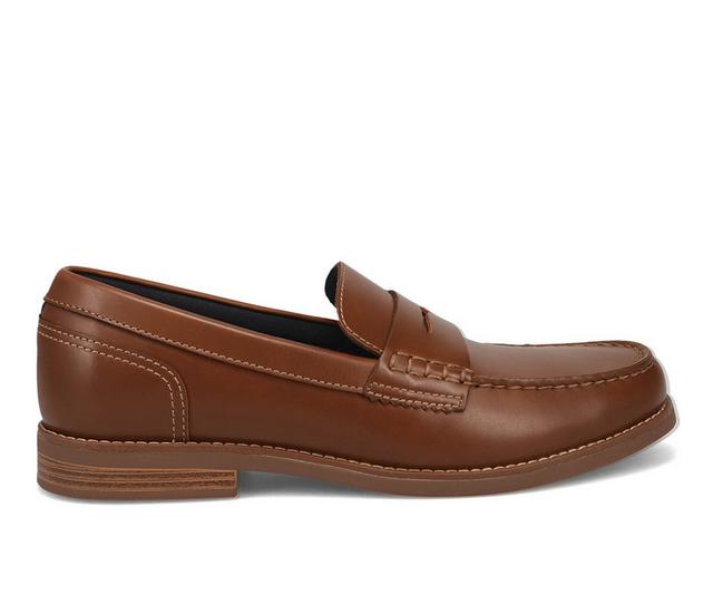 Men's Dockers Pembroke Loafers in Dark Tan color