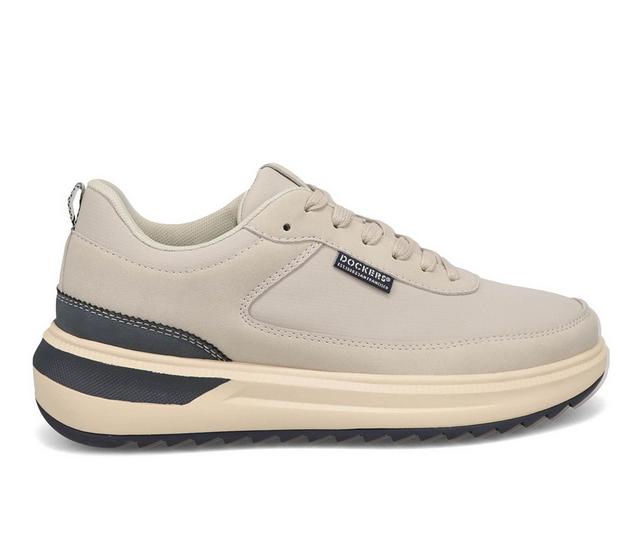 Men's Dockers Revved Dress Shoes in Light Grey color