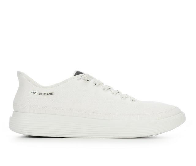 Men's Skechers Go 217147 Go Walk Commuter Casual Shoes in Off White color