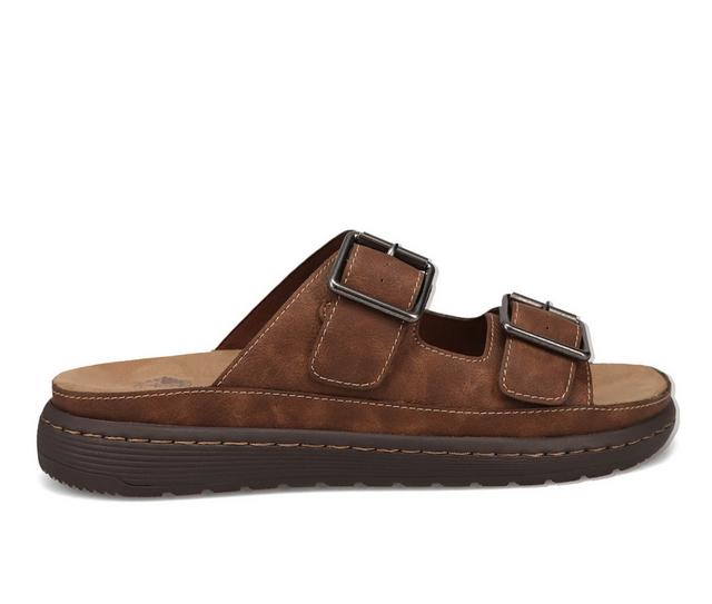 Men's Dockers Santorini Sandals in Dark Tan color