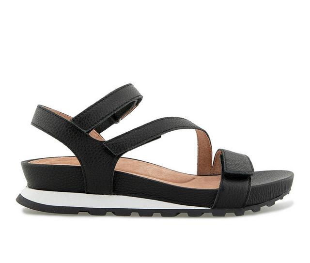 Women's Jambu Liza Footbed Sandals in Black color