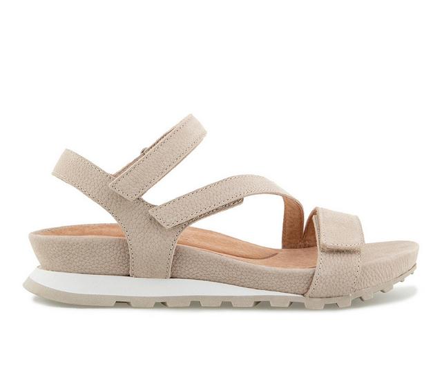 Women's Jambu Liza Footbed Sandals in Dove Grey color