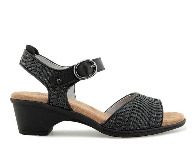 Women's JBU Jule Dress Sandals in Black color