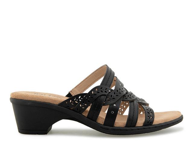 Women's JBU Juna Dress Sandals in Black color