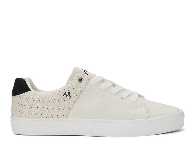 Men's Mykos Vance Sneakers in White/Black color