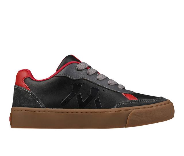 Boys' Mykos Little Kid & Big Kid Dory Sneakers in Black/Charcoal color