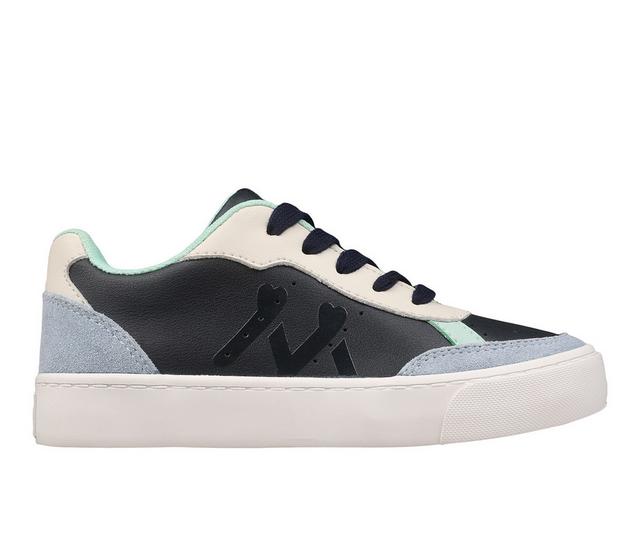 Boys' Mykos Little Kid & Big Kid Dory Sneakers in Slate Blue/Aqua color