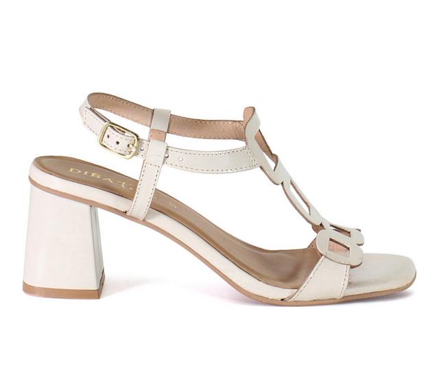 Women's DIBA TRUE Begon Nia Dress Sandals in Ivory color