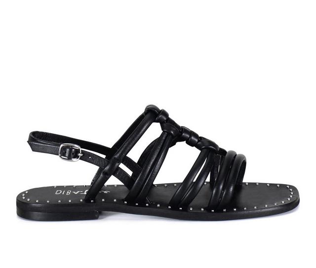 Women's DIBA TRUE Mos Saic Sandals in Black color