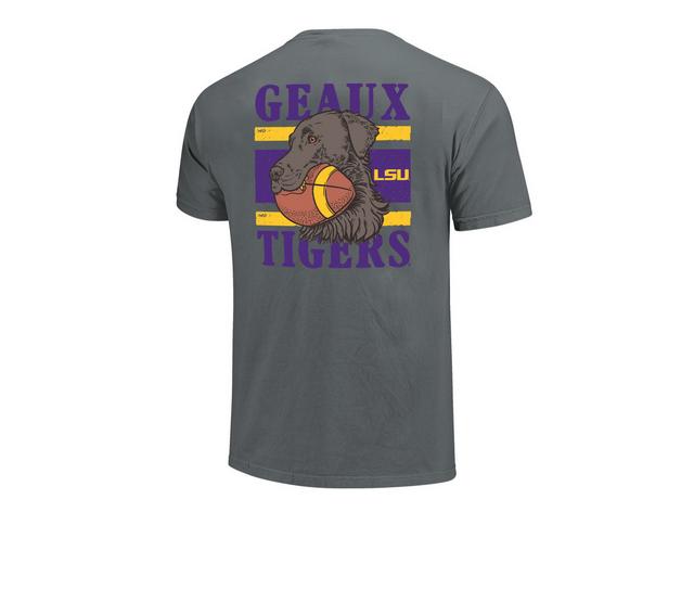 Image One LAB FOOTBALL STRIPES in GRANITE LSU color