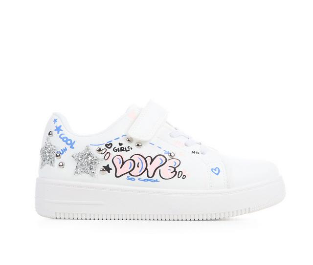 Girls' Blu D'or Little Kid & Big Kid Lyla Shoes in White Multi color