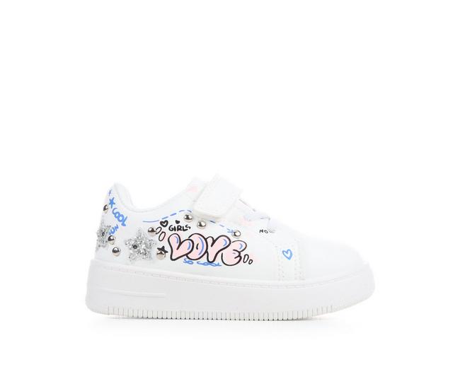 Girls' Blu D'or Toddler Lil' Lyla Shoes in White Multi color