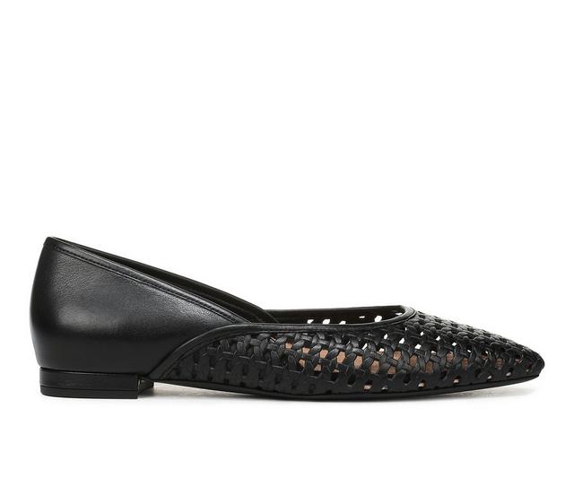 Women's Vionic Gracia Woven Flats in Black color