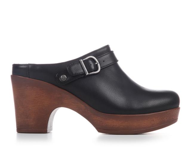 Women's BOC Adel Platform Clogs in Black color