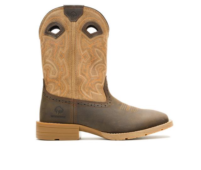 Men's Wolverine Wheatland Hyper 2 Ranch Boots in Coyote color