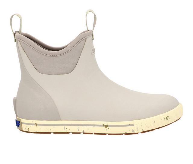 Men's XTRATUF Ankle Deck Boot Camp Collection Rain Boots in Sand color