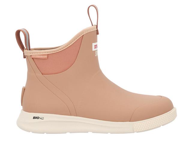 Women's XTRATUF Women's ADB Sport 6" Rain Boots in Brown color