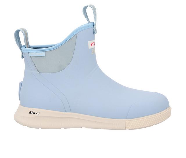 Women's XTRATUF Women's ADB Sport 6" Rain Boots in Blue color