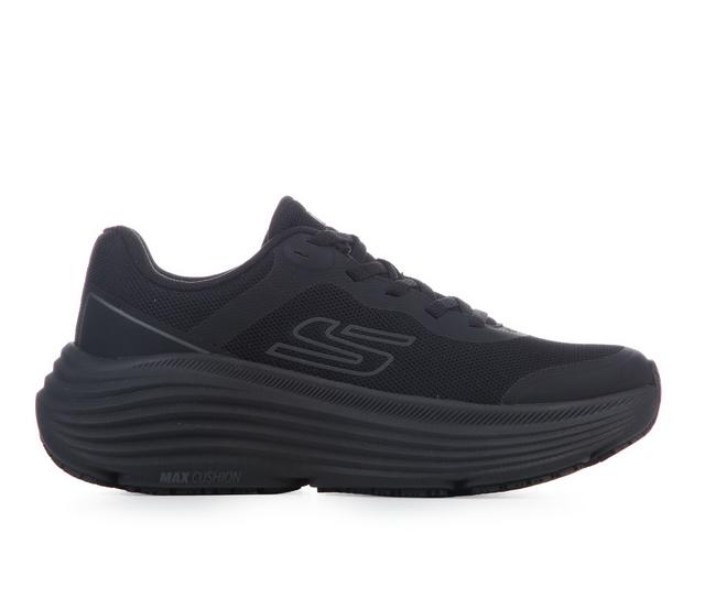 Women's Skechers Work 108367 Max Cushioning Endeavour Slip Resistant Shoes in Black color