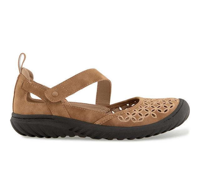 Women's JBU Bianca Flats in Tan color
