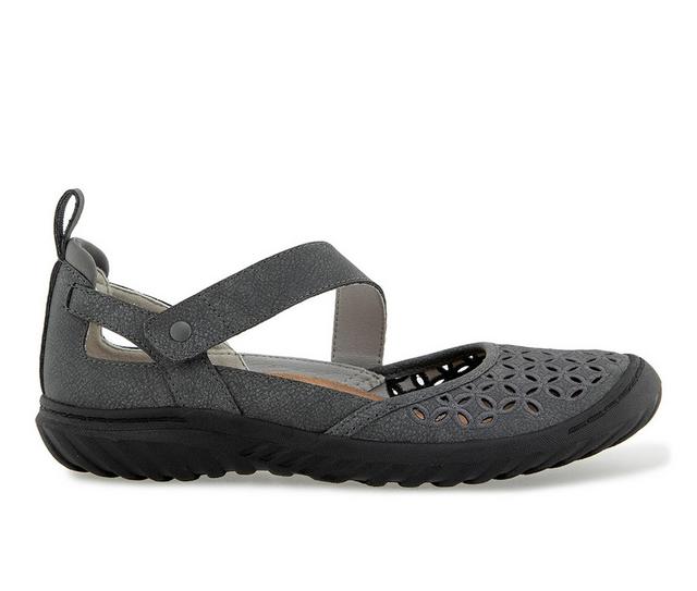 Women's JBU Bianca Flats in Charcoal color