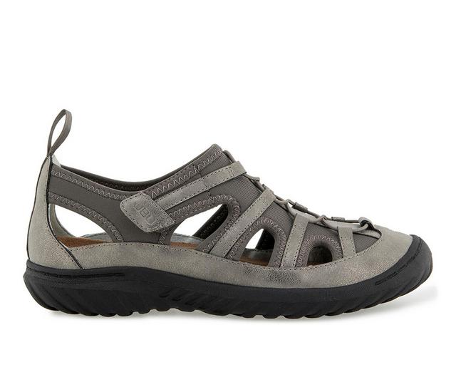 Women's JBU Cupcake Outdoor Sandals in Charcoal color