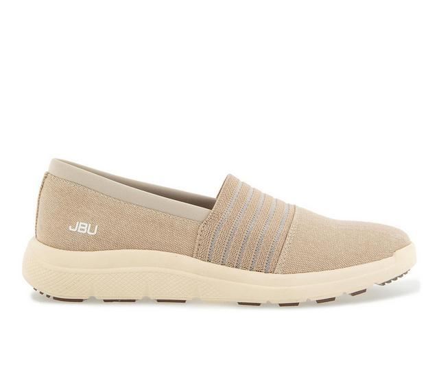 Women's JBU Taya Slip-ons in Taupe color