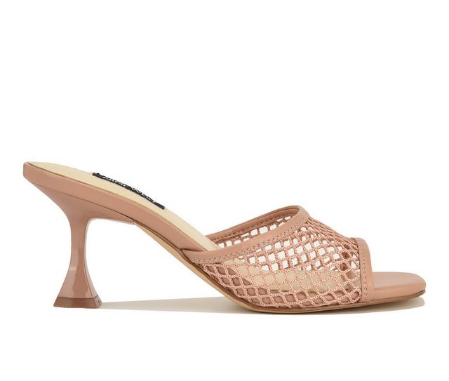 Women's Nine West Cabana Dress Sandals in Light Natural color