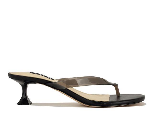 Women's Nine West Crisee Dress Sandals in Black color