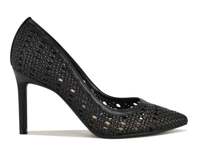 Women's Nine West Elbeew Heels in Black color