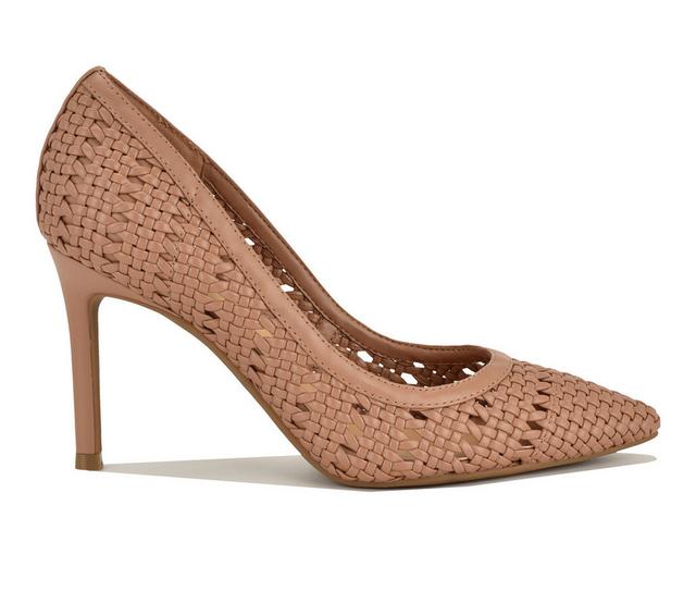 Women's Nine West Elbeew Heels in Medium Natural color