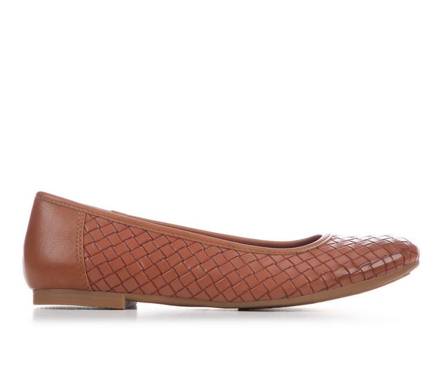 EuroSoft Tatum Flats in Luggage color
