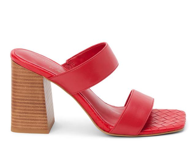 Women's Coconuts by Matisse Britt Dress Sandals in Red color