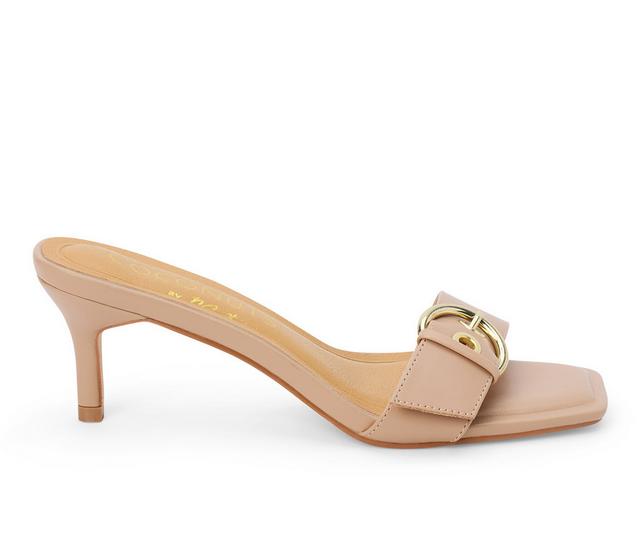 Women's Coconuts by Matisse Dayna Heeled Sandals in Nude color