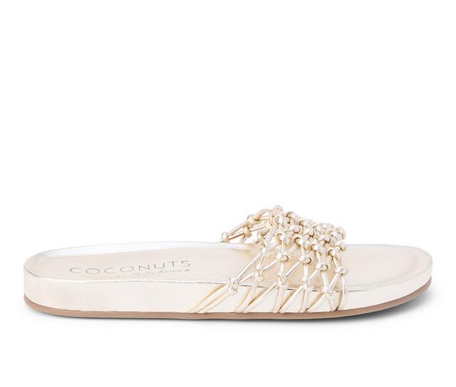 Women's Coconuts by Matisse Harvey Sandals in Gold color