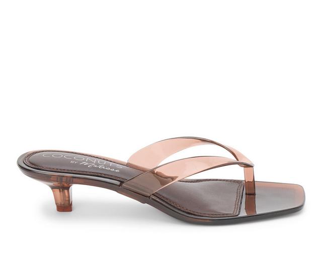 Women's Coconuts by Matisse Margo Dress Sandals in Brown color