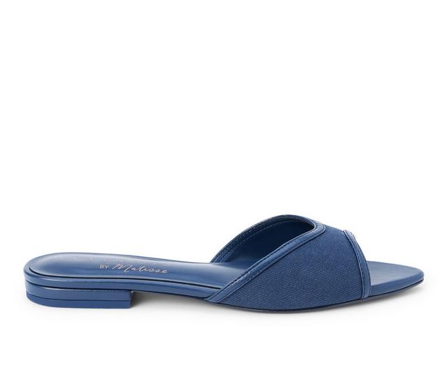 Women's Coconuts by Matisse Jess Sandals in Navy color