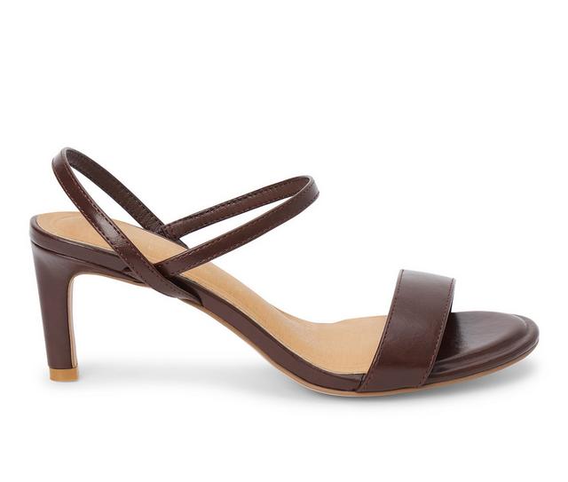 Women's Coconuts by Matisse Trinity Dress Sandals in Choco color