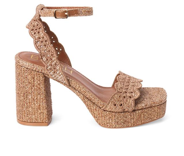 Women's Beach by Matisse Maiden Platforms in Brown color