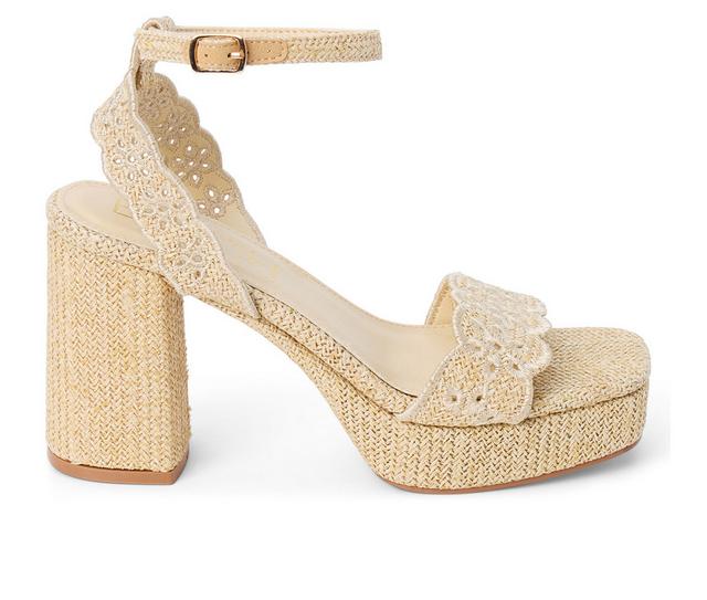 Women's Beach by Matisse Maiden Platforms in Natural color