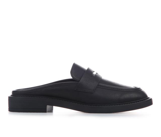 Women's Vintage 7 Eight Saarah Mules in Black color